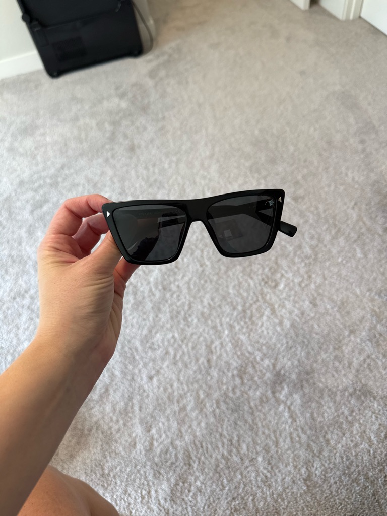 Prada Black Square Frame Sunglasses